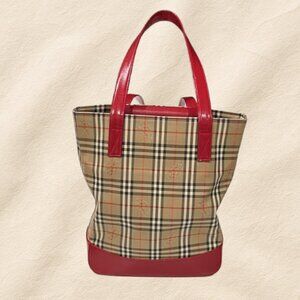 Burberry Pre-Owned 2000-2017 Haymarket Check Canvas tote bag
